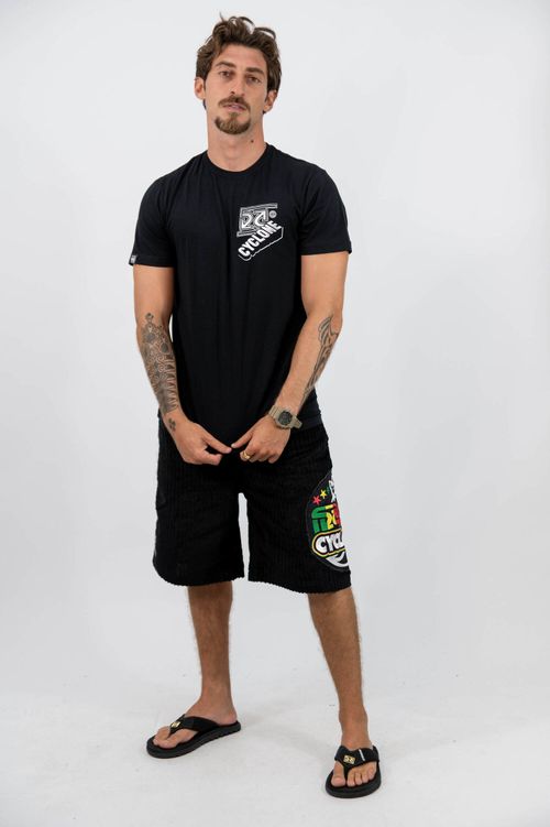 Bermuda Cyclone Veludo Relax Jah