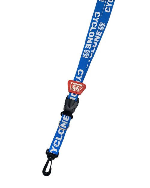 Chaveiro Cyclone Cordão Premium New - AZUL/BCO