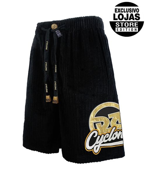 Bermuda Cyclone Veludo Relax Gold Moments