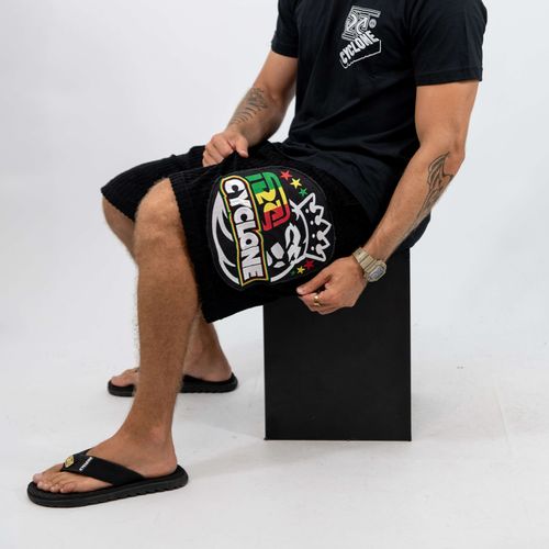 Bermuda Cyclone Veludo Relax Jah