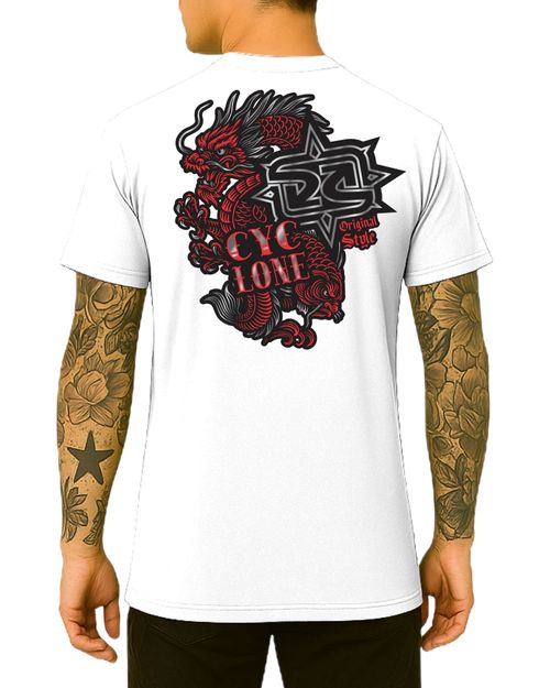 Camisa Cyclone Tattoo Oriental Metal