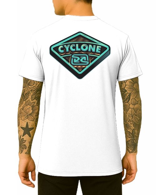 Camisa Cyclone Fuse Metal - BRANCO