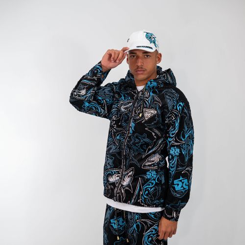 Jaqueta Cyclone Veludo Tribal Shark