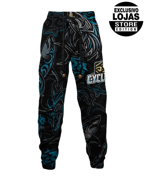 Calça Cyclone Veludo Tribal Shark