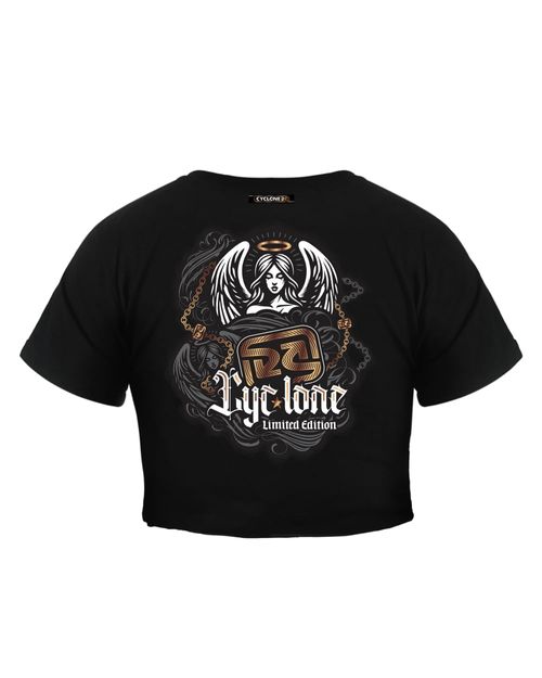 Baby Look Cyclone Cropped Prayer Metal