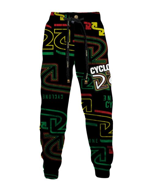 Calça Cyclone Veludo Logo Jamaican