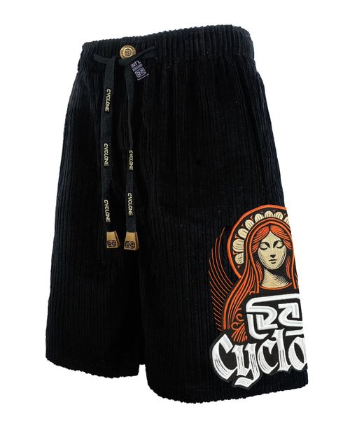 Bermuda Cyclone Veludo Relax Faith Style