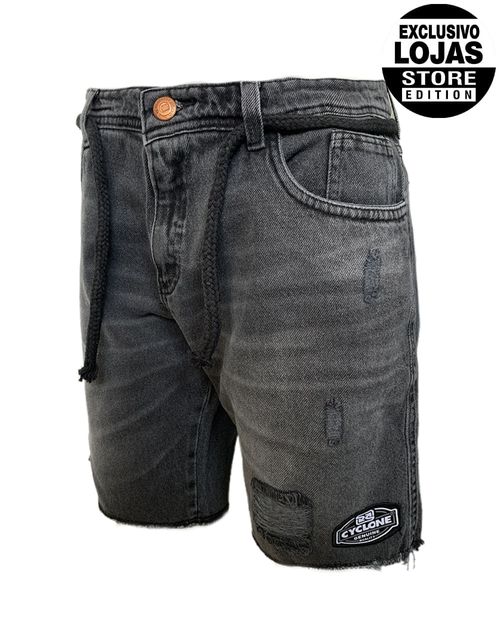 (LANÇAMENTO) Bermuda Cyclone Jeans International Setas