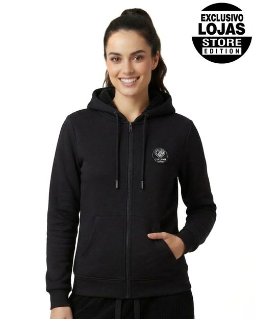 (LANÇAMENTO) Casaco Fem Cyclone Canguru Scape
