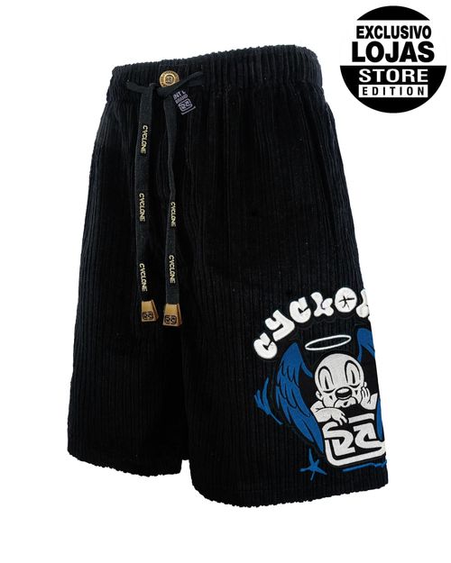 (LANÇAMENTO) Bermuda Cyclone Veludo Relax Urban Angel