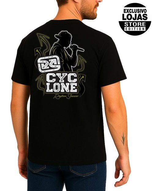 (LANÇAMENTO) Camisa Cyclone Music Setas Metal