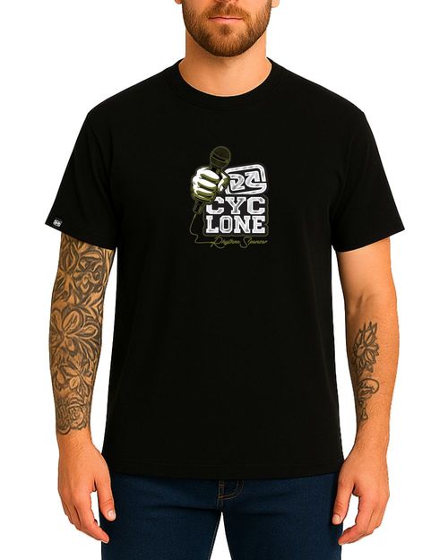(LANÇAMENTO) Camisa Cyclone Music Setas Metal