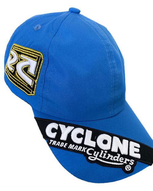 (LANÇAMENTO) Boné Cyclone Microfibra Elastic Cylinders Lurex - AZUL