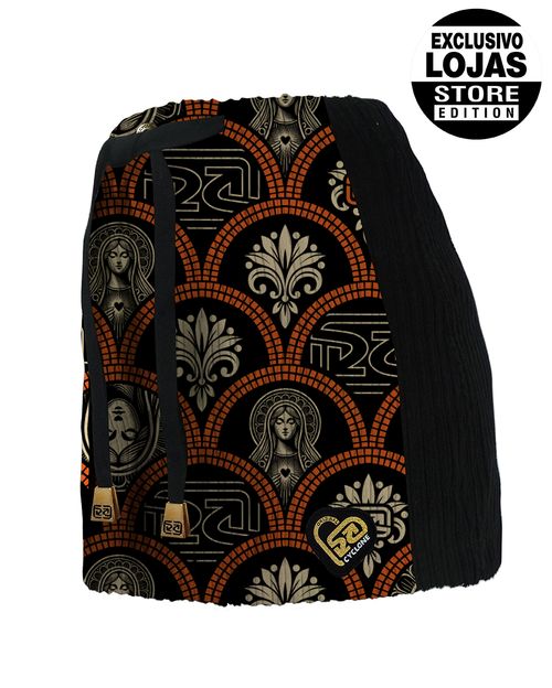 (LANÇAMENTO) Saia Cyclone Veludo Faith Style Heavy