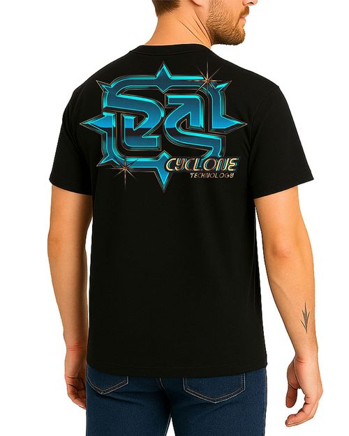 (LANÇAMENTO) Camisa Cyclone Prisma Metal - PRETO