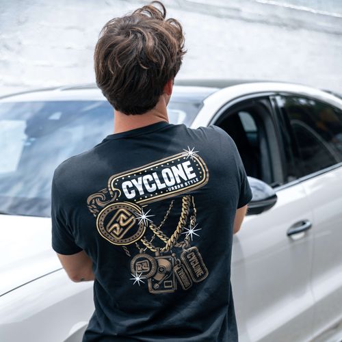 (LANÇAMENTO) Camisa Cyclone Gold Chains Metal