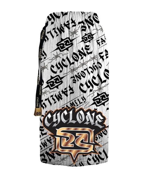 (LANÇAMENTO) Bermuda Cyclone Veludo Gothic - BRANCO