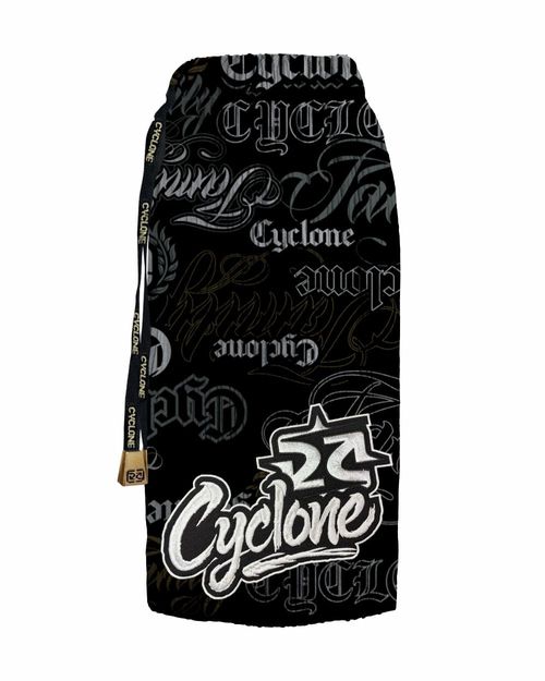 (LANÇAMENTO) Short Cyclone Veludo Long Gothic Letters