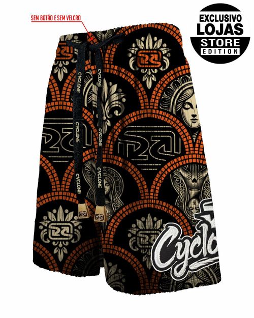 (LANÇAMENTO) Short Cyclone Veludo Long Faith Style