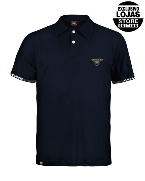 Camisa Cyclone Polo Stretch Surf Club - MARINHO