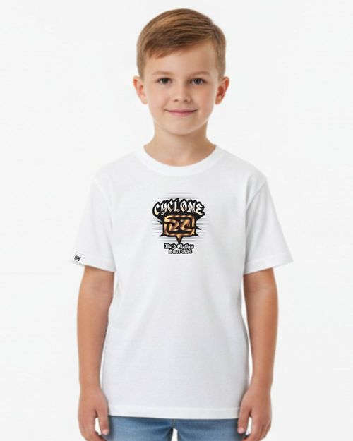 (LANÇAMENTO) Camisa Infantil Cyclone Gothic Metal