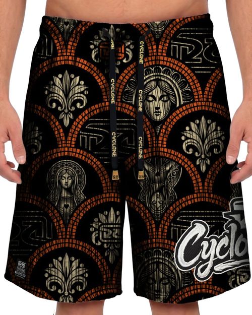 (LANÇAMENTO) Short Cyclone Veludo Long Faith Style