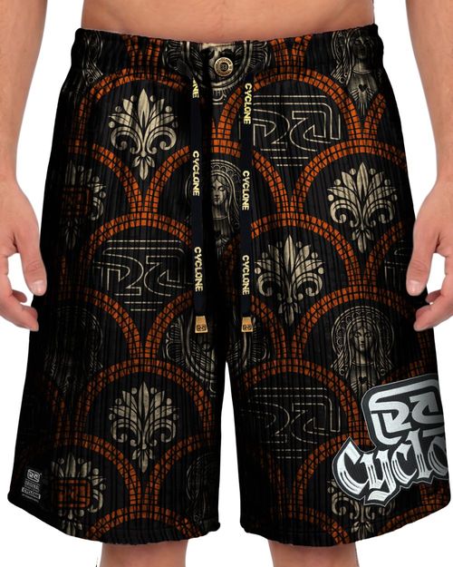 (LANÇAMENTO) Bermuda Cyclone Veludo Faith Style