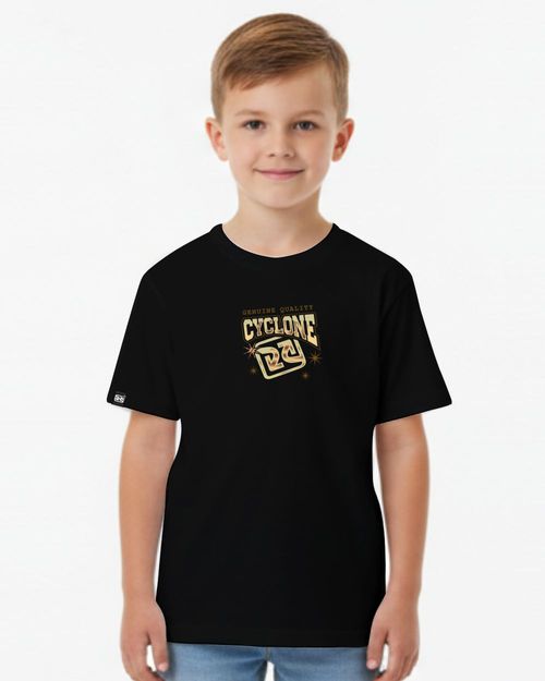 (LANÇAMENTO) Camisa Infantil Cyclone Rings Metal