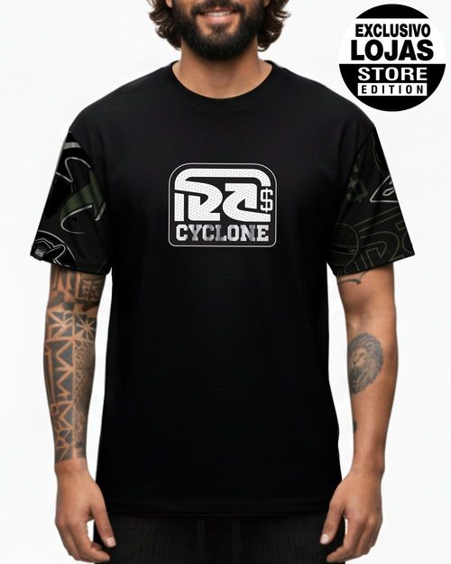 (LANÇAMENTO) Camisa Cyclone Dif Full Music Setas