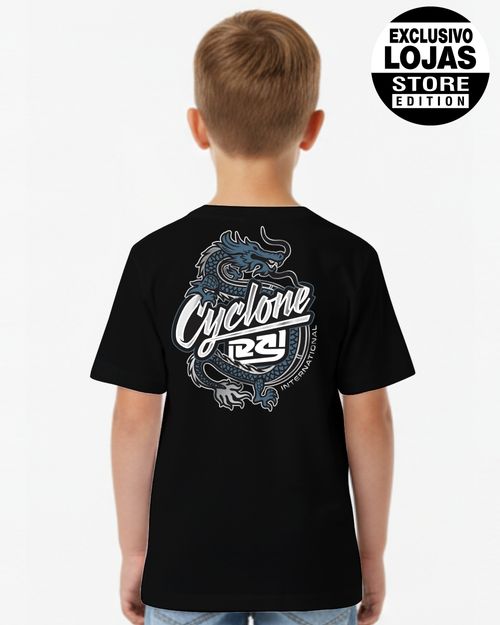 (LANÇAMENTO) Camisa Infantil Cyclone Banzai Retrô Metal