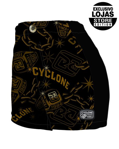(LANÇAMENTO) Short Feminino Cyclone Veludo Rings Light