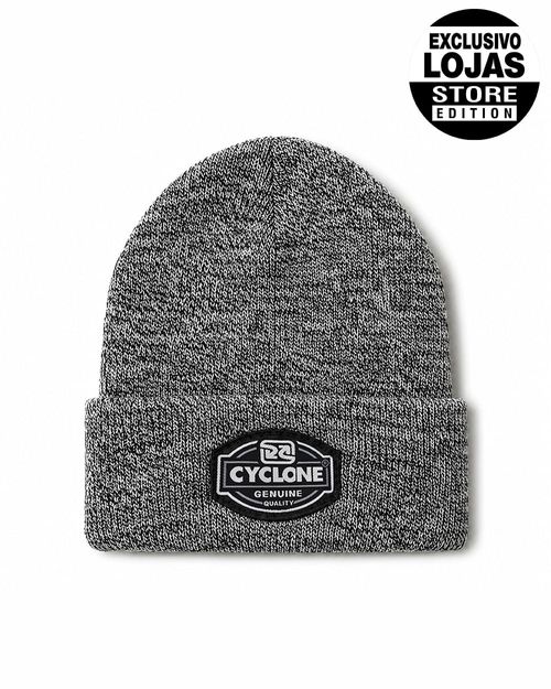 (LANÇAMENTO) Gorro Cyclone Canelado - CINZA MESCLA