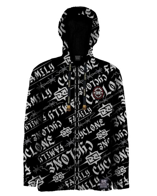 (LANÇAMENTO) Jaqueta Cyclone Veludo Gothic - PRETO