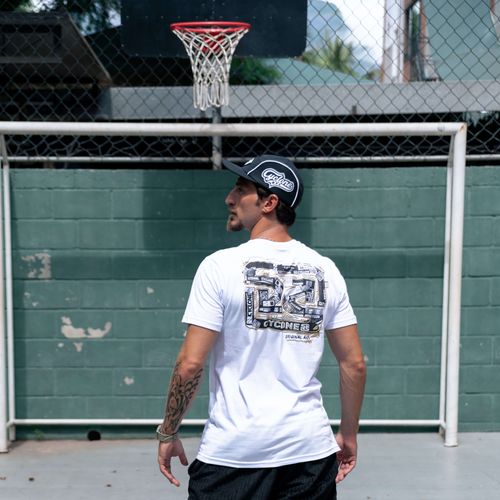 Camisa Cyclone Zone Metal - BRANCO