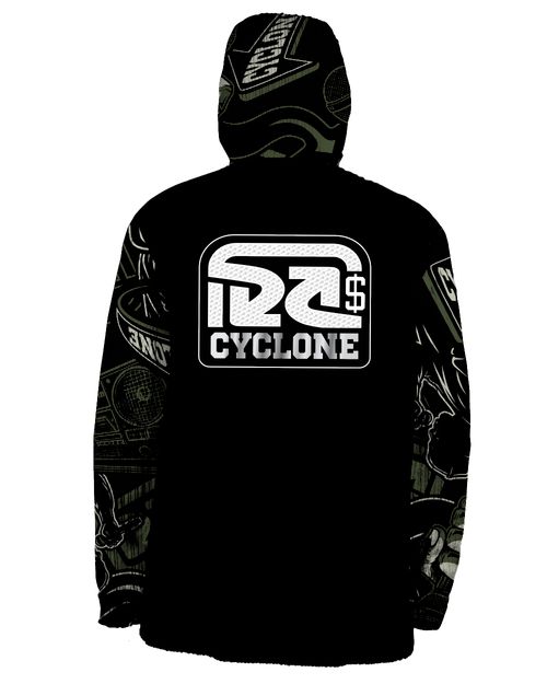 (LANÇAMENTO) Jaqueta Cyclone Veludo Music Setas