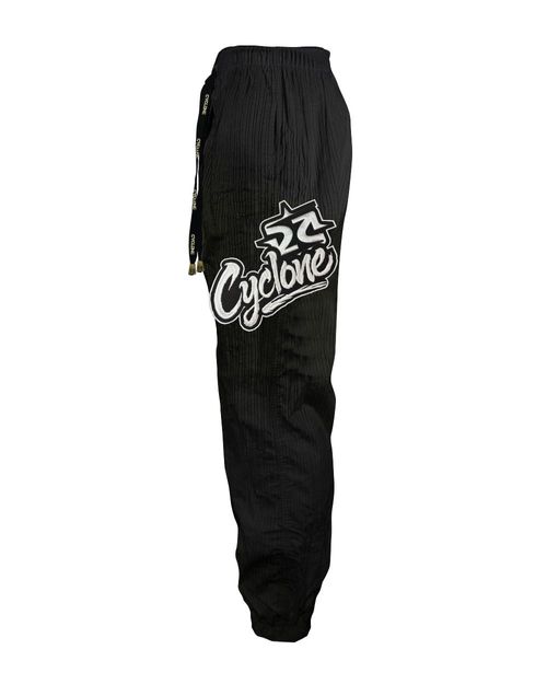 (LANÇAMENTO) Calça Cyclone Veludo Basket Graffiti - PRETO