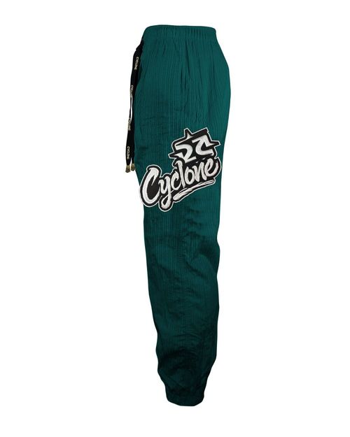Calça Cyclone Veludo Basket Graffiti - AZUL PETROLEO