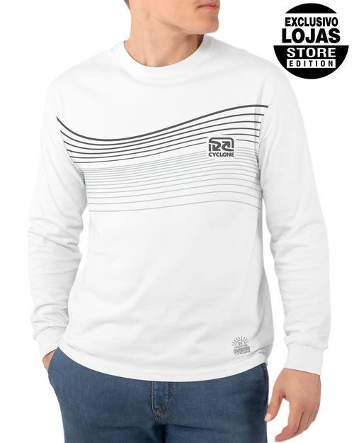 Camisa Hibrida Cyclone Manga Longa Ice Lines