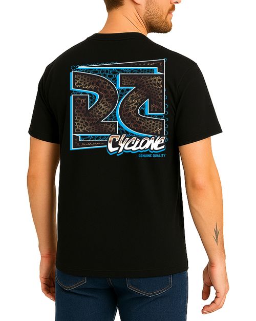 (NOVO) Camisa Cyclone Bold Metal - PRETO