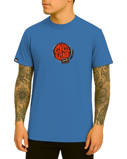 (NOVO) Camisa Cyclone Wild Fire Metal - AZUL INFINITY