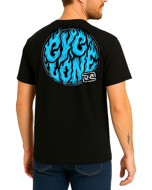 (NOVO) Camisa Cyclone Wild Fire Metal - PRETO