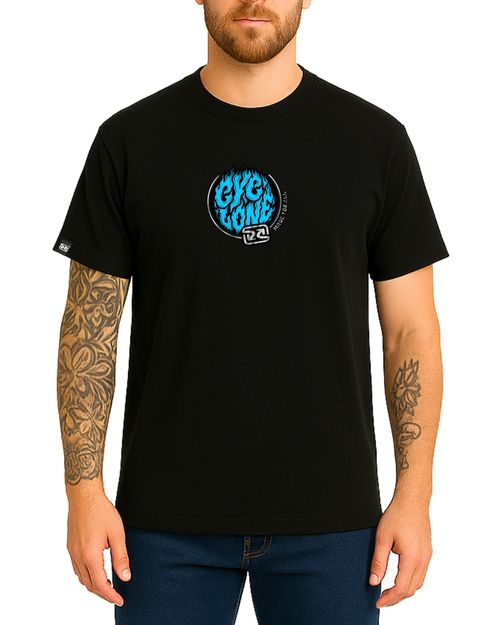 (NOVO) Camisa Cyclone Wild Fire Metal - PRETO