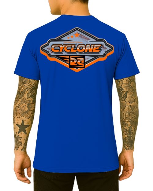 (NOVO) Camisa Cyclone Neon Metal - AZUL FRANÇA
