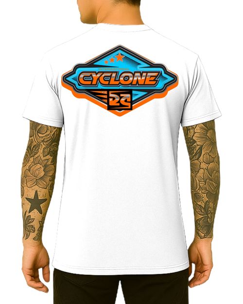 (NOVO) Camisa Cyclone Neon Metal - BRANCO
