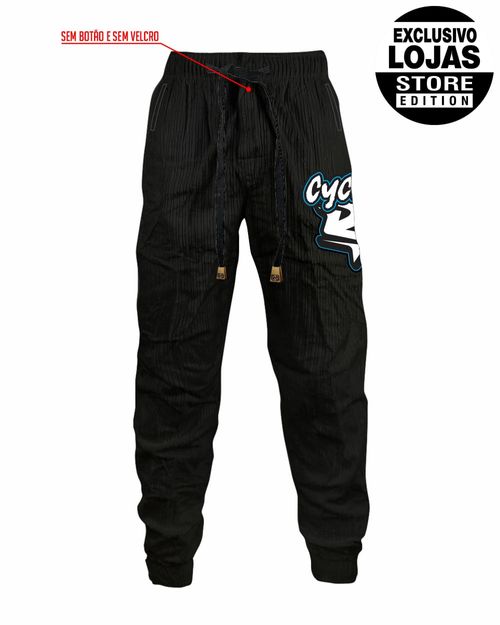 (LANÇAMENTO) Calça Cyclone Veludo Basket Forever