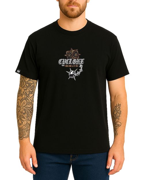 (NOVO) Camisa Cyclone Scorpion Metal - PRETO