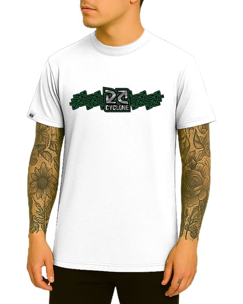 Camisa Cyclone Logo Jamaican Metal