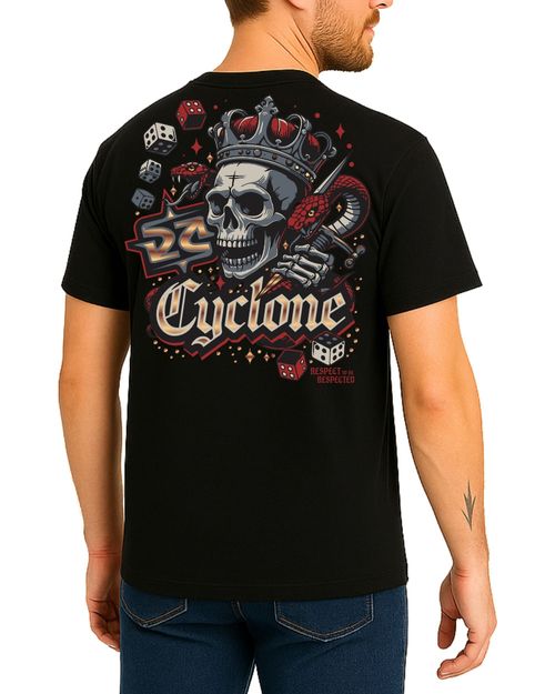 Camisa Cyclone Skull Joker Metal