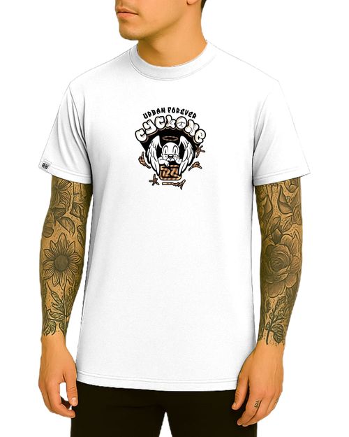 Camisa Cyclone Urban Angel Metal - BRANCO