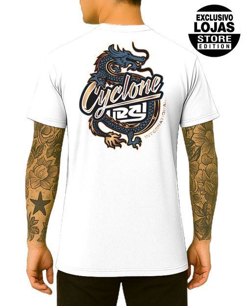 Camisa Cyclone Banzai Retrô Metal - BRANCO
